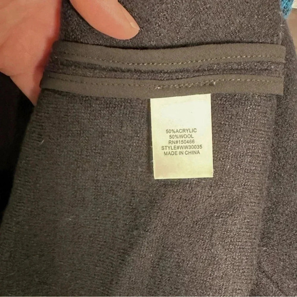 Magnolia Grace Women’s Motto Jacket Size Large Black Wool Office Night Out - Picture 6 of 7